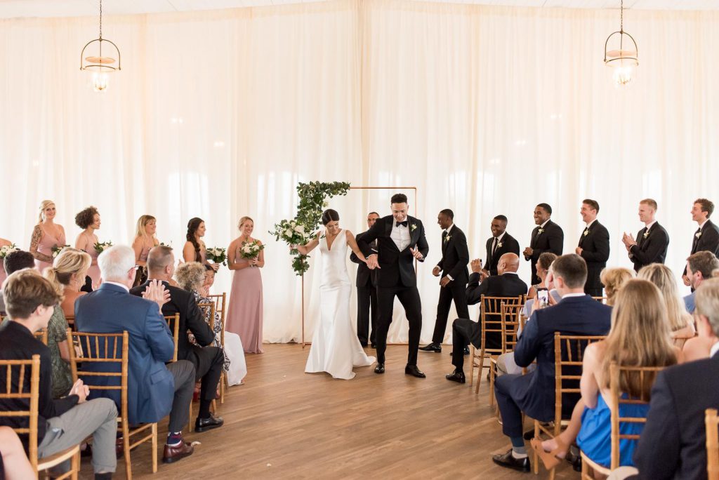 Charleston wedding ceremony at The Cedar Room