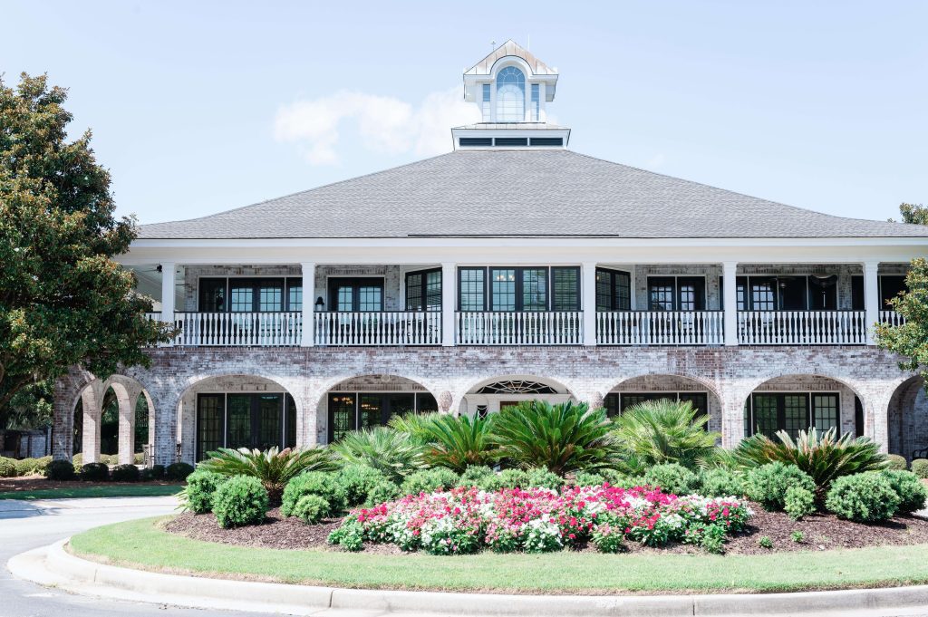 Front of Dunes West Country Club exterior