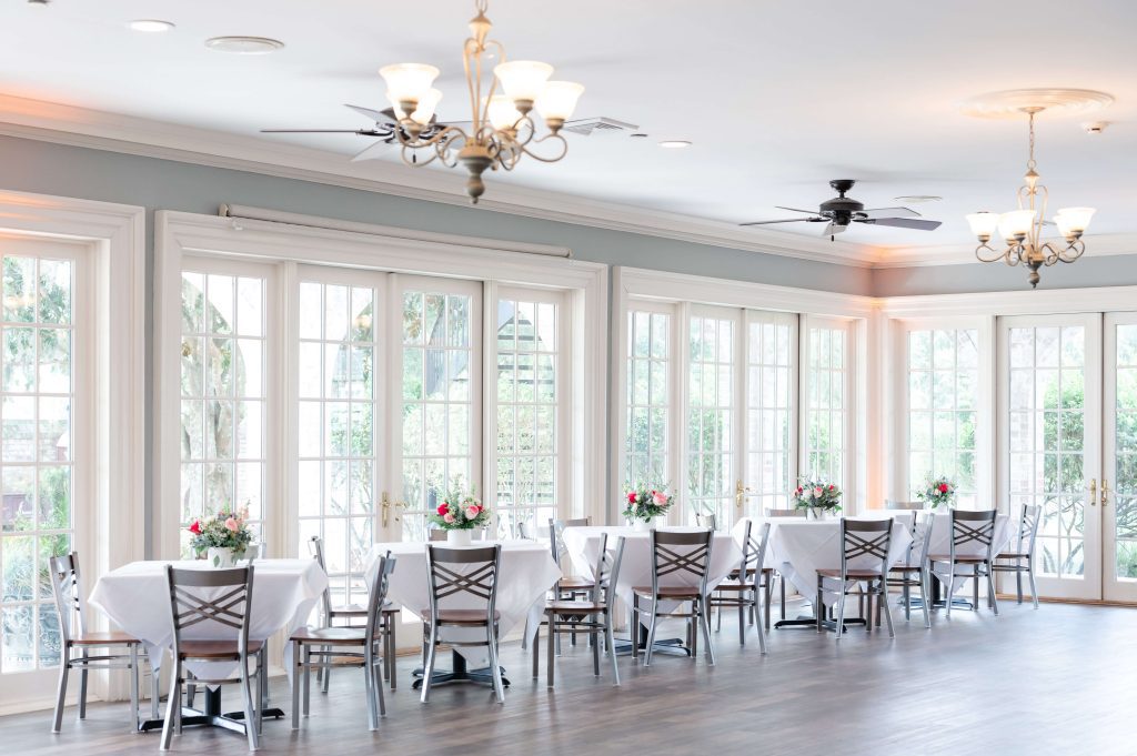 Cocktail hour downstairs Dunes West Country Club