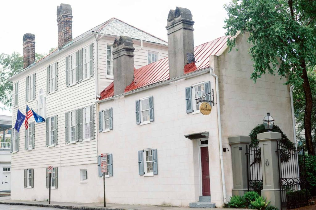 Exterior of Zero Geroge Hotel and restaurant